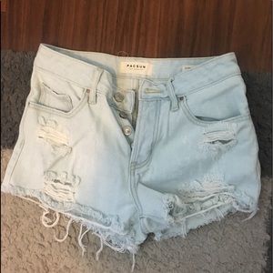 Pacsun jean shorts